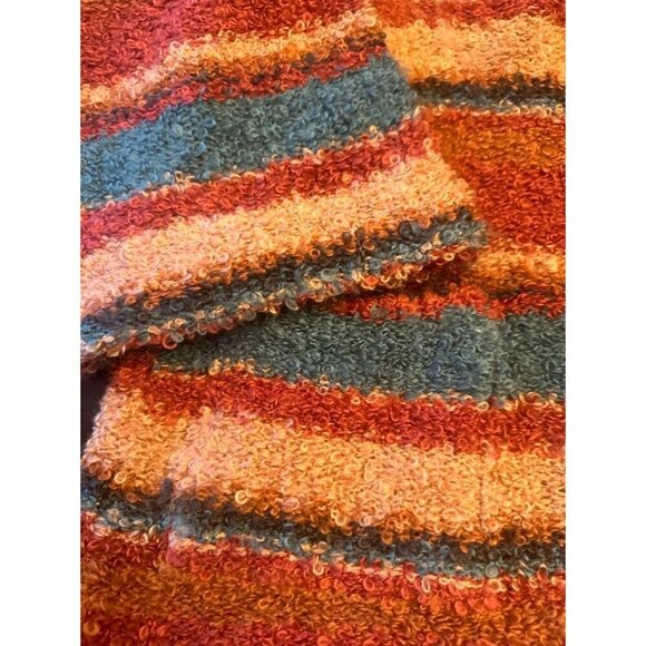 Renee Tener for Outlander Vintage 70’s Looped V Neck Sweater Size Small - Picture 2 of 6